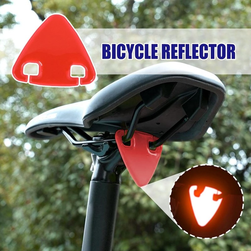 Rode driehoekige reflecterende - Commuting By Bike recensie en prijs