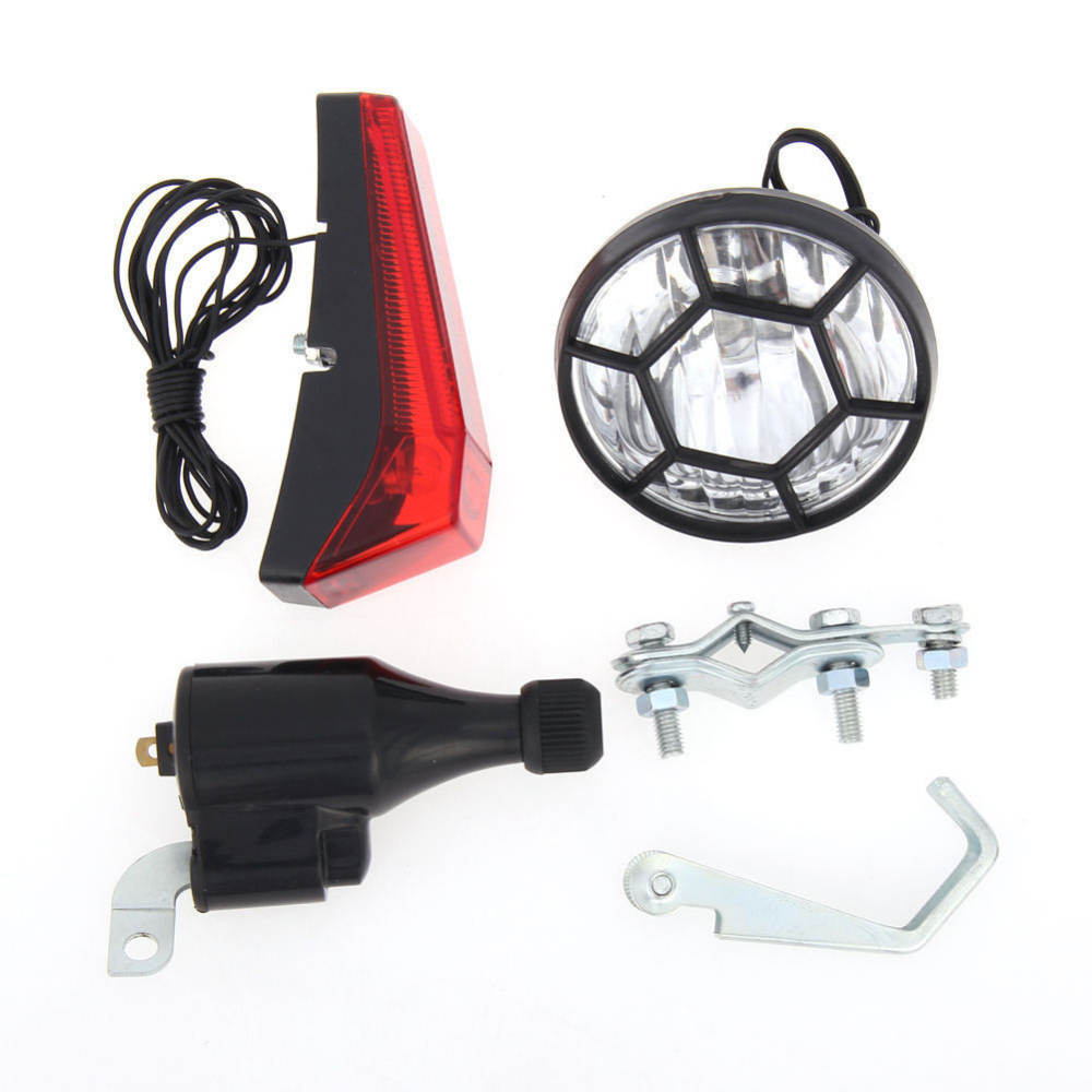 Fietslichtset met wrijvingsgen - Cycling Commute Essentials recensie en prijs